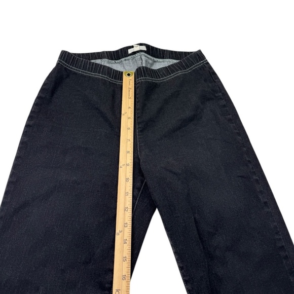 Eileen Fisher Straight Leg Jeans Pull On - Picture 6 of 9